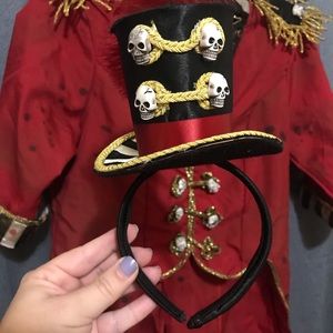 Ringmaster Tailcoat Jacket Halloween Costume